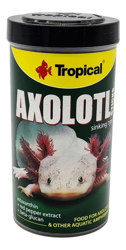 Alimento Para Ajolote Axolotl Sticks Tropical 135gr