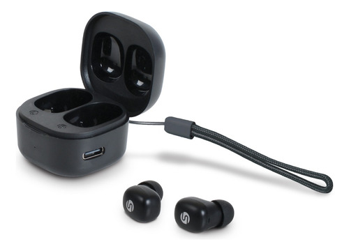 Misik - Audifonos Bluetooth - Estuche Cargador - Ear Pods Color Negro