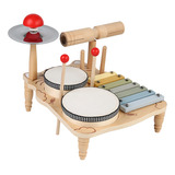 Instrumento De Percusión Musical De Madera Para Niños