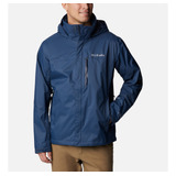 Chaqueta Columbia Impermeable Pouration Omnitech Hombre