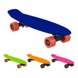 Skate Longboard Mini Cruiser Montado Completo Iniciante