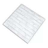 Panel Decorativo Pared Pvc 3d Ladrillo 50x50cm 5m2 20 Piezas