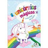 Libro Unicornios Magicos Livro Pad Colorir Azul De Bap Educa