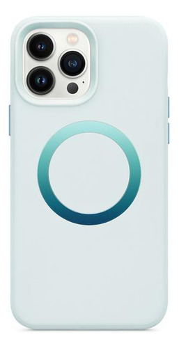 Capa Para iPhone 13 Pro Max Com Magsafe Otterbox Azul Claro