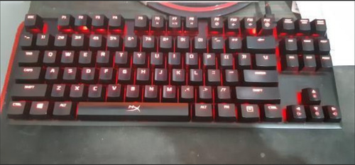 Teclado Gamer Hyperx Alloy Fps Pro Qwerty Cherry Mx Blue 