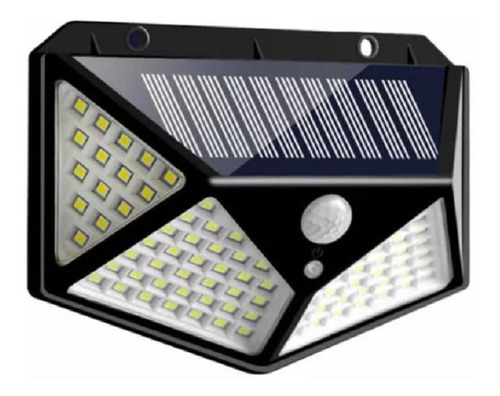 Foco Solar 180 Led Exteriores Estacionamiento Jardin 900lm