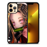 Funda Protectora Para iPhone Nezuko Kamado Demon Slayer Tpu 