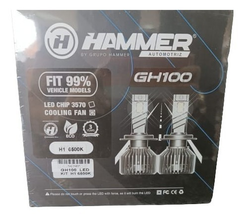 Bombillo Hammer H1 H3 H7 H11 9005 9006 Kit Led 30.000lm Foto 2