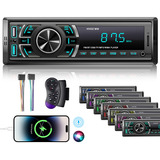 Auto Estereo Coche Reproductor Mp3 Radio Con Bt Aux Tf 2usb