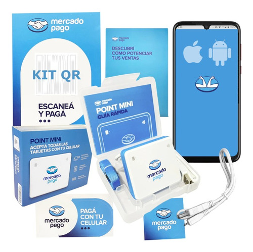 Kit Mercado Pago Point Mini + Qr Pagos