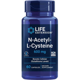 Life Extension I N-acetyl-l-cysteine I 600mg I 60 Capsules