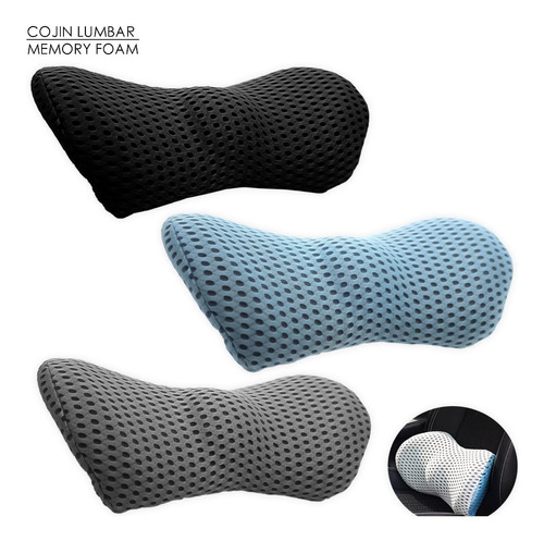 Cojín Lumbar Con Memory Foam / Cojín Viscoelástico