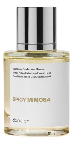 Perfume Dossier Spicy Mimosa 50ml Concentrado Original