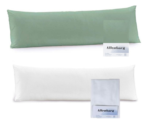 2 Fronha Body Pillow 1,30 X 0,40 Altenburg Promoção