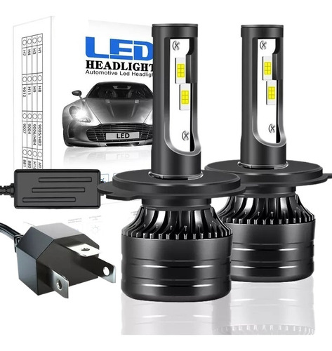 Kit De Faros Delanteros Led 9003 H4 Canbus 3000 Lm Csp