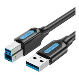 Cable Premium Usb A Tipo B De 0,5 Metros Impresora Vention