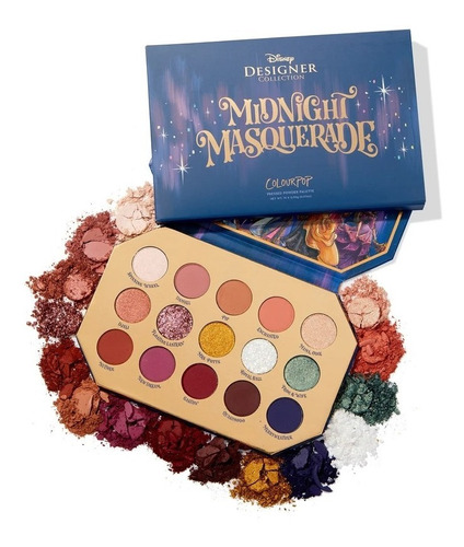 Paleta Sombras Midnight Masquerade Colourpop Disney Ed Limit