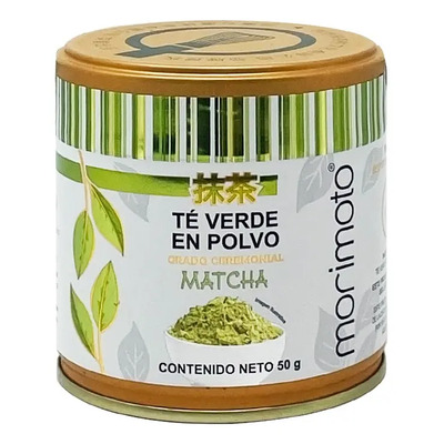 Té Matcha Japonés Morimoto 50g En Polvo Grado Ceremonial Premium | MercadoLibre