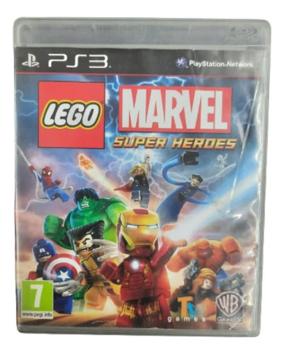 Lego Marvel Super Herdes _ps3_ Mídia Física 