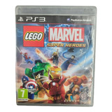 Lego Marvel Super Herdes _ps3_ Mídia Física 