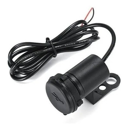 Tomada Usb Para Moto 12v Carrega Celular Gps 