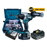 Kit Furadeira Com 2 Baterias 18v + Carregador Makita