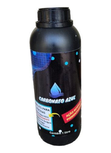 Carbonato Azul - Água Azul Instantaneamente