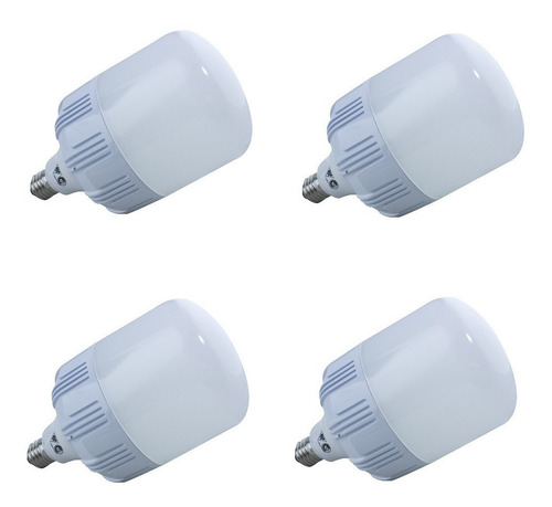 Pack X4 Lampara Led 40w Sica Luz Fria / Calida  E27 