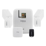 Kit Alarme Intelbras Amt 8000 Lite App 4g 17 Sensor De Porta