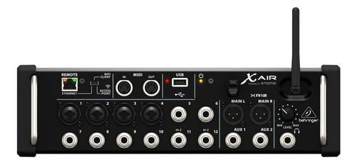 Mezclador Digital Behringer X Air Xr12 De 12 Entradas Con 4 