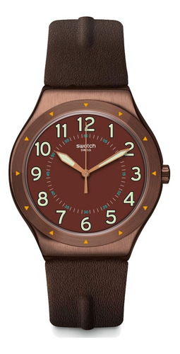 Reloj Swatch Ywc100 Copper Time Agente Oficial 