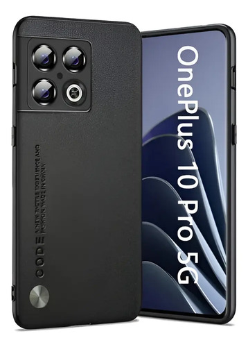 Funda Para Oneplus 10 Pro 5g Cuero Artificial Delgado A Prueba De Choques Protección De La Cámara