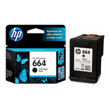 Cartucho Hp 664  Negro 