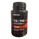 Suplemento Cápsulas Testo 360 Black Testosterona 100ml 90 