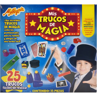Mis Trucos De Magia 25 Trucos 35 Piezas Mi Alegria | Envío gratis