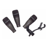 Kit Microfono Samson Dk-703 P/bateria + Soportes + Valija