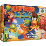 Diddy Kong Racing Físico En Caja Con Manual Nintendo 64