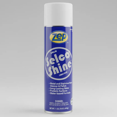 Limpiador De Acero Spray Zep 16oz Selco Shine | Meses sin interés