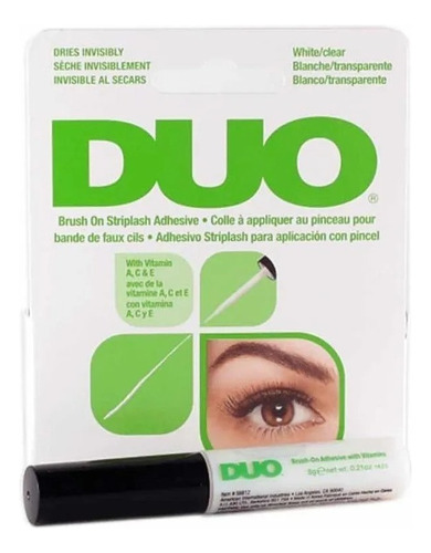 Duo Pegamento De Pestañas Transparente Pincel