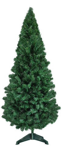 Árvore De Natal Pinheiro Luxo Glamour 380 Galhos E Al 1.50m 