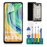 Para Samsung A53 5g Pantalla Táctil Lcd Con Marco Oled