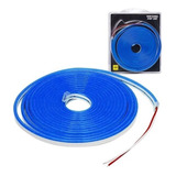 Tira Neon Led 2835 Flexible Azul 5m Ip65 6*12mm 12v