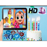 Vídeo Invitación Cumpleaños Little Angel Efectos 3d Hd