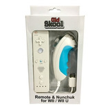 Control Wii Remoto Y Nunchuck Para Nintendo Wii Y Wii U
