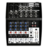 Consola Mixer Audio Probass Pl-804 8 Canales 101db