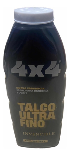 Talco Ultra Fino 4x4 Profesional 255g Barberia Y Estilismo