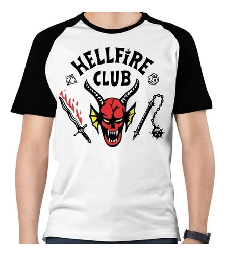 Camiseta Da Série Hellfire Club Geek Stranger Things Eleven