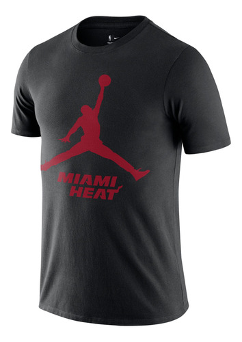 Playera Hombre Nike Jordan Nba Miami Heat Essential
