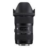 Lente Sigma 18-35mm F/1.8 Dc Hsm Para Canon Ef Artística