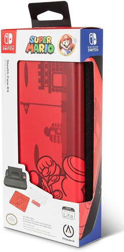 Funda Nintendo Switch Lite Super Mario Original Kit Nueva